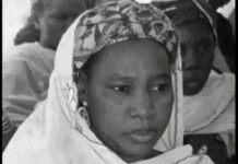 Minister of Information, Alhaji Mohammed Idris's mother-in-law, Hajiya Hauwa Yakub Usman.