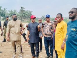 Engr Emetu Inspects New Market Site As ABSG Sets To Decongest Human And Vehicular Traffic at Ishi Gate