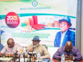 Benue State Presents ₦550.1 Billion 2025 Budget, Prioritizing Human Capital, Food Security, and Digital Innovation