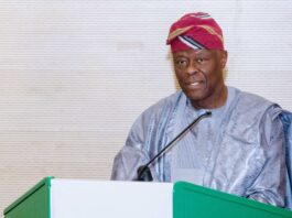 Honourable Minister of Finance and Coordinating Minister of the Economy, Mr. Wale Edun