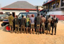 NSCDC Uncovers Illegal Refinery, Arrests 9 Suspects In Abia State