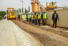 Minister of State for Works Inspects Madalla–Suleja Road Projects