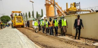 Minister of State for Works Inspects Madalla–Suleja Road Projects