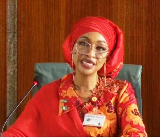 Hon. Minister of Art, Culture, Tourism, and the Creative Economy, Hannatu Musawa