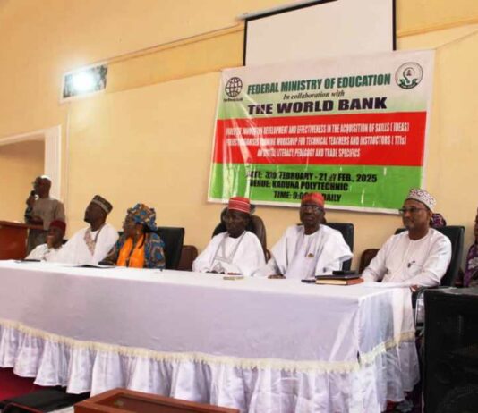 243 Technical School Teachers Trained by FG in North-West Zone