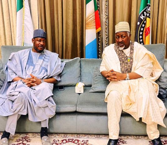 Badaru Pays Condolence To Katsina State Governor Over The Death Of His Mother
