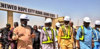 Dangiwa Warns Developers of Renewed Hope Housing Projects to Maintain High Construction Standards, Deliver Quality Work