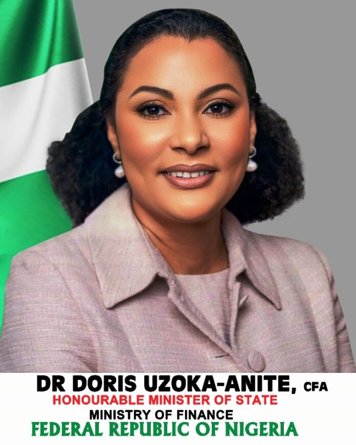 Honourable Minister of State for Finance, Dr Doris Uzoka-Anite