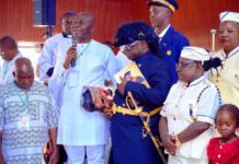 Governor Alia Joins Iorpuu in Thanksgiving, Calls for United Efforts Against Insecurity in Benue