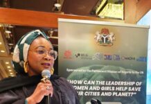 Honourable Minister of Women Affairs Hajiya Imaan Suleiman Ibrahim, fsi