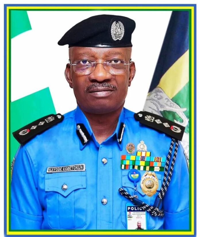 Inspector-General of Police, IGP Kayode Adeolu Egbetokun, Ph.D., NPM