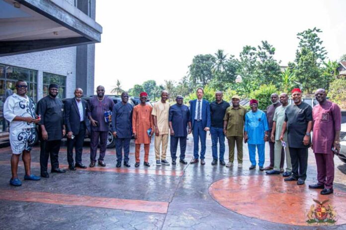 Make Abia State,Your Investment Hub Governor Otti Tells Germany Consul General