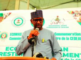 Chairman national sports commission, Mallam Shehu Dikko