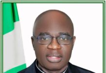 The Executive Governor of Benue State, His Excellency, Rev. Fr. Dr. Hyacinth Iormem Alia