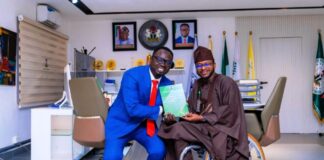 SSAP Abba Isa Presents Progress Report on FG's Commitment to disability inclusion