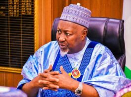 Honourable Minister of Defence H.E. Mohammed Badaru Abubakar CON, mni,