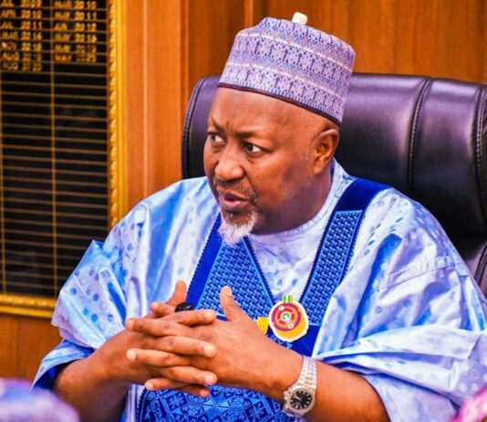 Honourable Minister of Defence H.E. Mohammed Badaru Abubakar CON, mni,