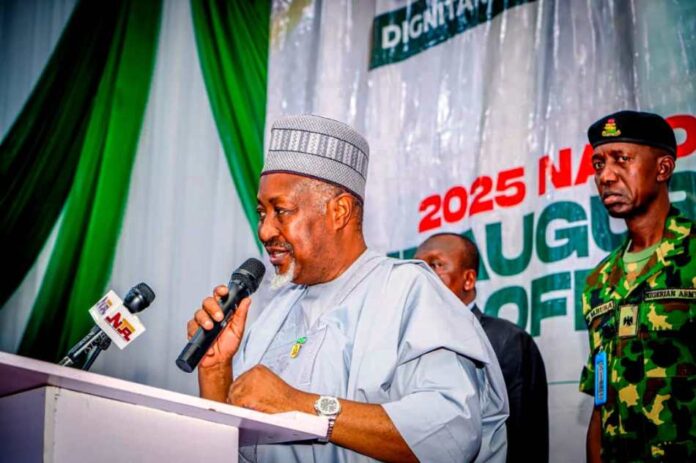 Hon. Minister of Defence, H.E. Mohammed Badaru Abubakar, CON, mni
