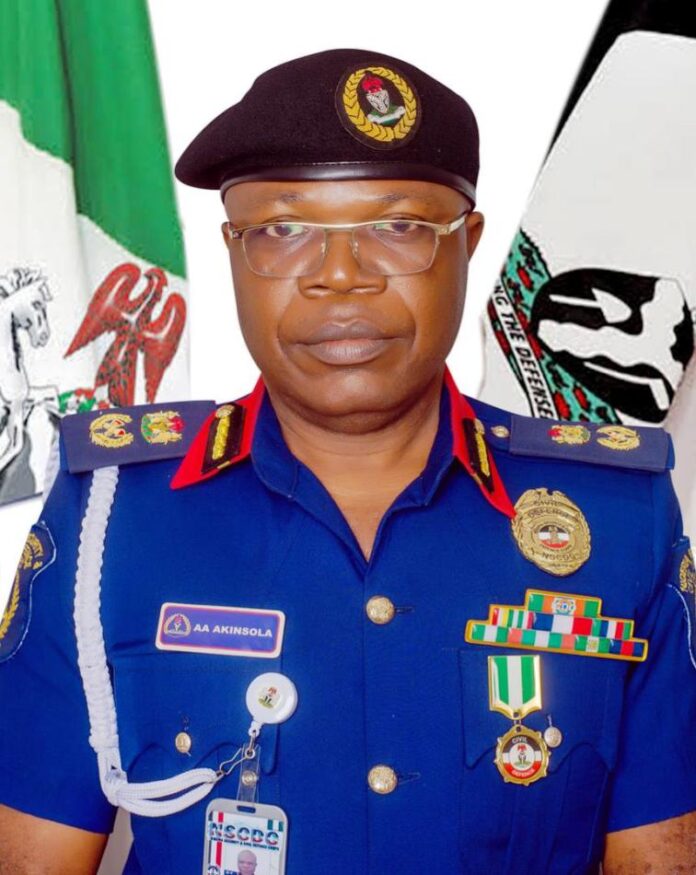 Commandant Akinsola Aderemi, Nigeria Security and Civil Defence Corps (NSCDC), Abia State Command