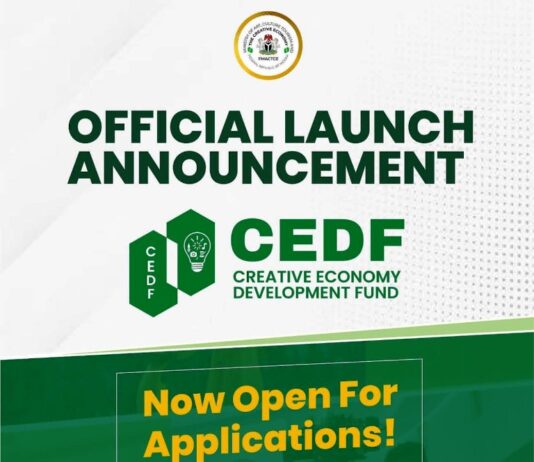 Loan Opportunity for Creatives: Federal Govt Rolls Out Creative Economy Development Fund (CEDF) To Boost Industry