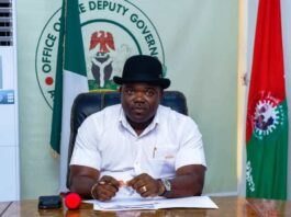 His Excellency, Deputy Governor, Engr. Ikechukwu Emetu FNSE