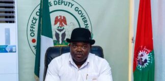 His Excellency, Deputy Governor, Engr. Ikechukwu Emetu FNSE