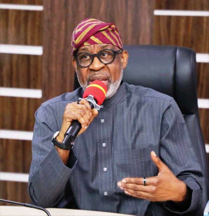 Hon. Minister of Solid Minerals Development, Dr. Dele Alake