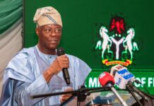 Honourable Minister of Finance and Coordinating Minister of the Economy, Mr Wale Edun