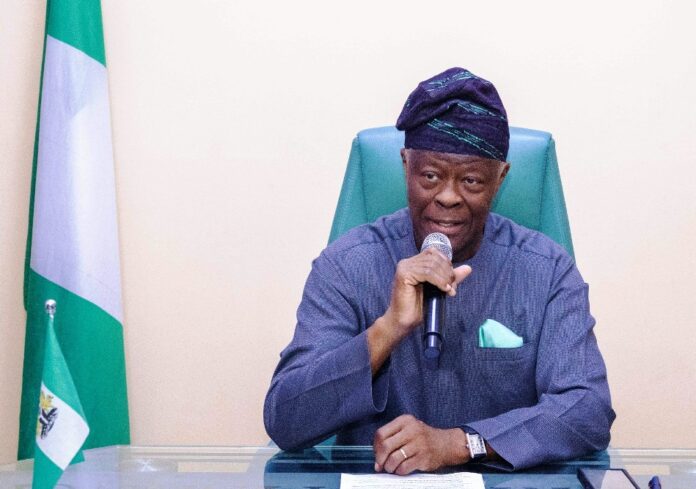 Honourable Minister of Finance and Coordinating Minister of the Economy, Mr. Wale Edun