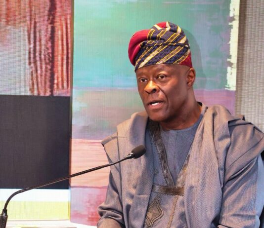 Honourable Minister of Finance and Coordinating Minister of the Economy Mr. Wale Edun