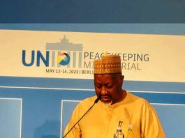 Honourable Minister of Defence H.E. Mohammed Badaru Abubakar CON, mni