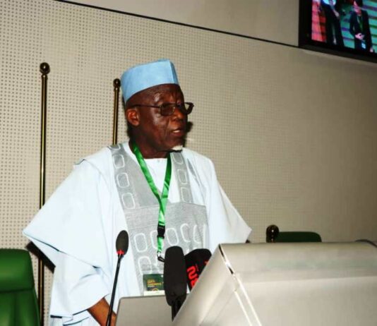 Hon. Minister of Labour and Employment, Muhammad Maigari Dingyadi,