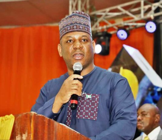 The Honourable Minister of Steel Development, Prince Shuaibu Abubakar Audu