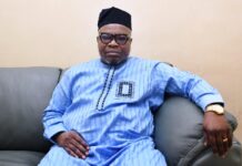 Surveyor General of the Federation (SGOF) Surv. Abudulganiyu Adeyemi Adebomehin, during the TVC programme
