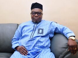 Surveyor General of the Federation (SGOF) Surv. Abudulganiyu Adeyemi Adebomehin, during the TVC programme