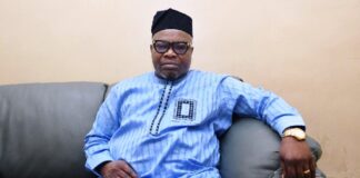 Surveyor General of the Federation (SGOF) Surv. Abudulganiyu Adeyemi Adebomehin, during the TVC programme