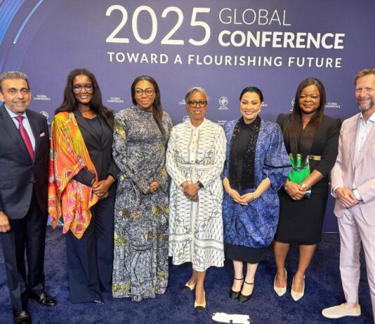 L to R: V Shankar is Co-Founder and Chief Executive Officer of Gateway Partners, Tshepidi Moremong, COO of Africa 50, Rachel Moré-Oshodi is the CEO & Managing Director of ARM-Harith Infrastructure Investment Ltd, British Robinson, Chair, Africa, Milken Institute, HMS, Finance, Dr. Doris Uzoka-Anite, CFA, Marlene Ngoyi, CEO of the Fund for Export Development in Africa (FEDA), Dan Keeler, Founder and editor-in-chief at Frontier Markets News