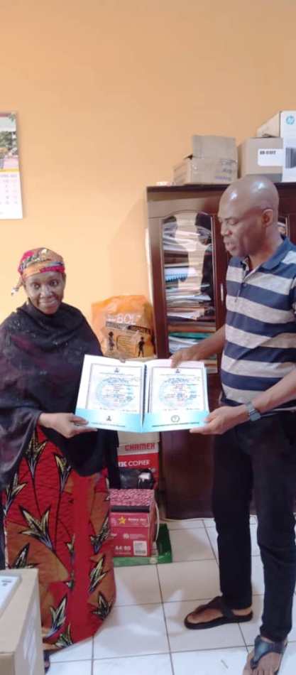 Water Use Licences The Acting Executive Director, NIWRMC, Mrs Sakinatu Suleiman Abbo Jimeta issued two Water Use Licences to Mr Location John, the Higher Executive Manager of Nestle Nigeria Ltd, Agbara Plant, Ogun State.