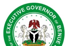 Seal of the Executive Governor of Benue State