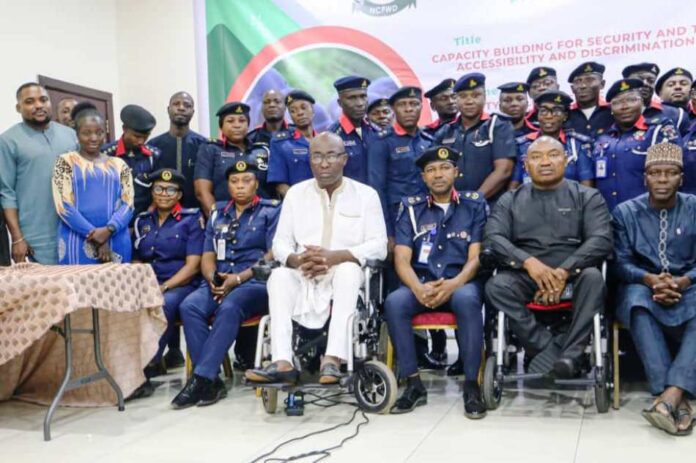 National Commission for Persons with Disabilities Organises Capacity Building Training for Security Agencies on Accessibility and Anti-Discrimination Enforcement