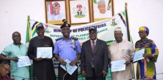 Commandant And Directors Signed Performance Contract With Minister Of Police Affairs