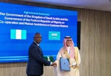 Nigeria, Saudi Arabia Customs Sign Historic Cooperation Agreement at WCO Council Session in Brussels