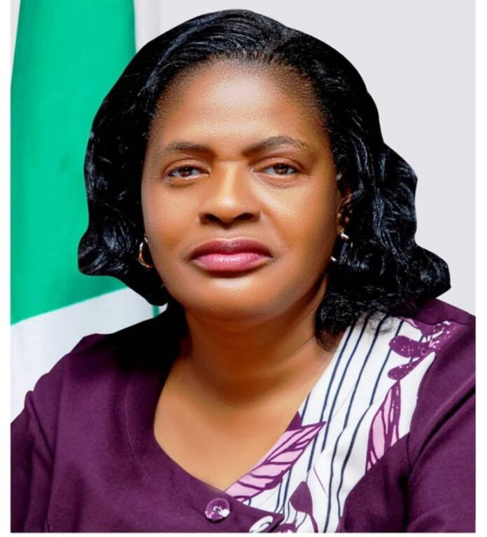 Mrs. Esuabana Nko Asanye Permanent Secretary, Federal Ministry of Innovation, Science and Technology, Mrs. Esuabana Nko Asanye