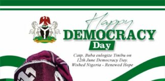 NTAC DG, Rt. Hon. Dr. Yusuf Buba Yakub, Commemorates and Celebrates with Nigerians on the Occasion of Democracy Day