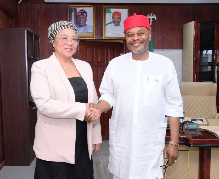 Nigeria Collaboratie With Cuba In STI PICTURES OF COURTESY VISIT BY THE CUBAN AMBASSADOR TO NIGERIA TO THE HON. MINISTER OF INNOVATION, SCIENCE AND TECHNOLOGY (FMIST), CHIEF UCHE GEOFFREY NNAJI, IN ABUJA TODAY 3RD JUNE, 2025.