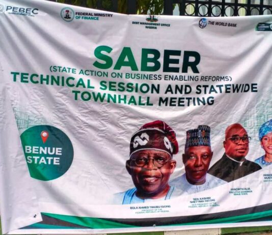 PEBEC Holds Town Hall Meeting in Makurdi as Part of Nationwide Ease of Doing Business Push