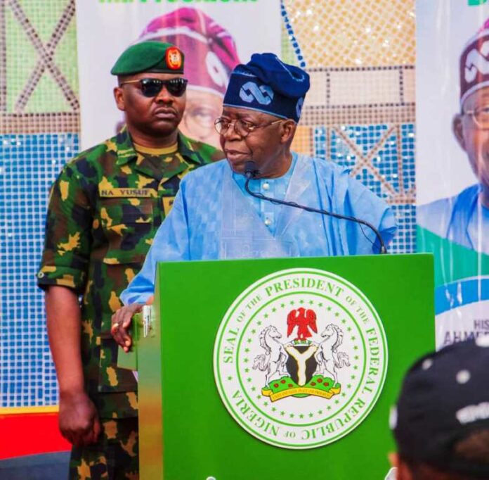 President Tinubu HIS EXCELLENCY BOLA AHMED TINUBU, GCFR. PRESIDENT, COMMANDER-IN-CHIEF OF THE ARMED FORCES FEDERAL REPUBLIC OF NIGERIA