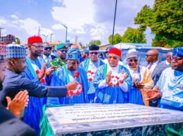 President Tinubu inaugurates multi-billion Lafia flyover, underpass