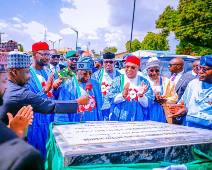 President Tinubu inaugurates multi-billion Lafia flyover, underpass