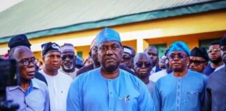 Secretary to the Government of the Federation, Senator George Akume, on Monday, 17th June, 2025, undertook a condolence and assessment visit to Yelewata in Nyiev Council Ward of Guma Local Government Area